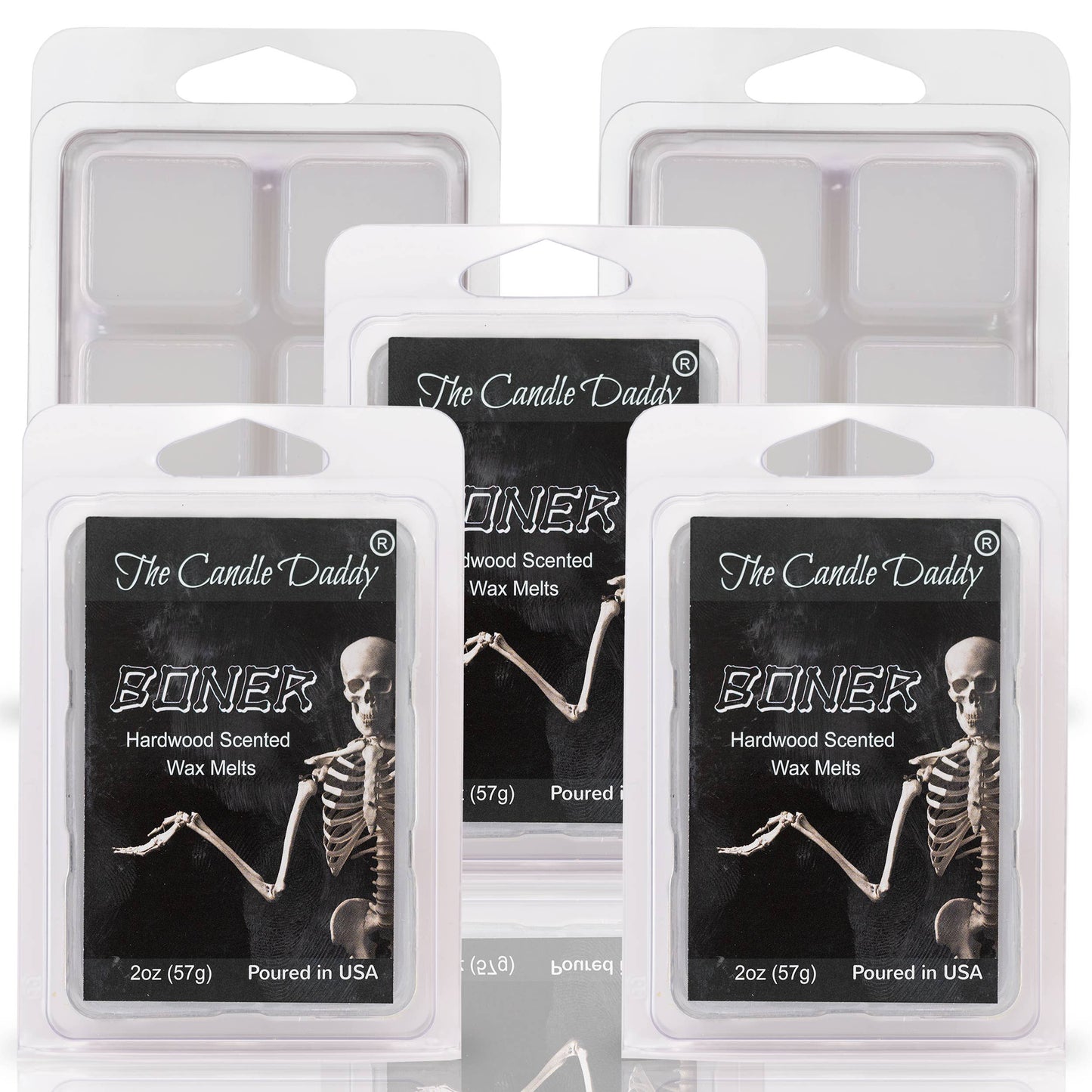 BONER - HALLOWEEN HARDWOOD SCENTED WAX MELTS- 1 PACK - 2 OZ