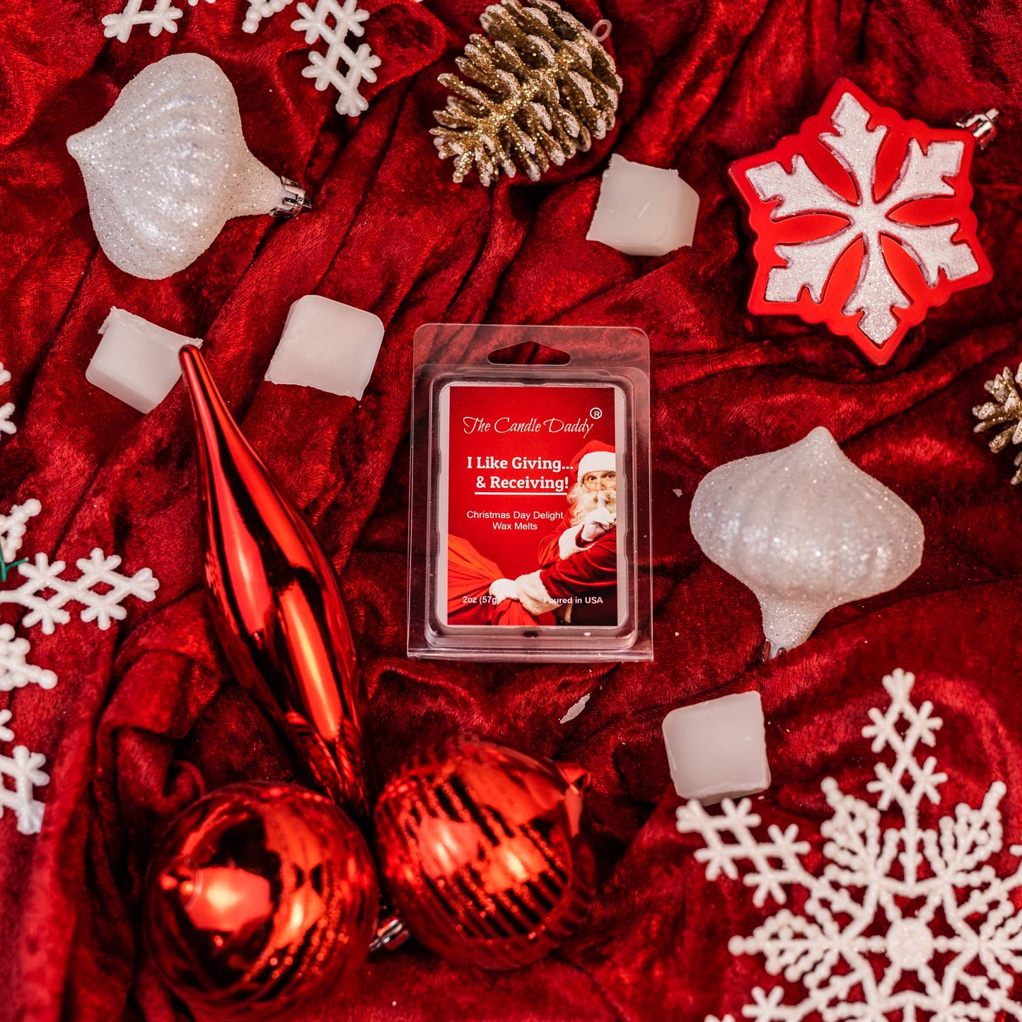 I LIKE GIVING & RECEIVING - CHRISTMAS DAY DELIGHT WAX MELTS