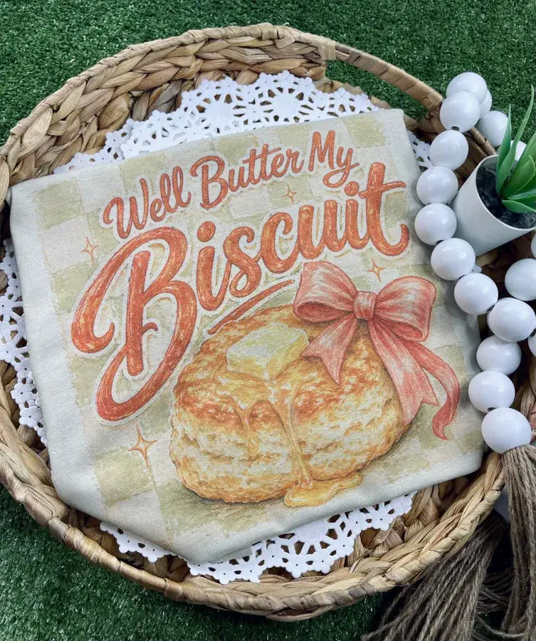 Well butter my biscuit (Gildan Tan)
