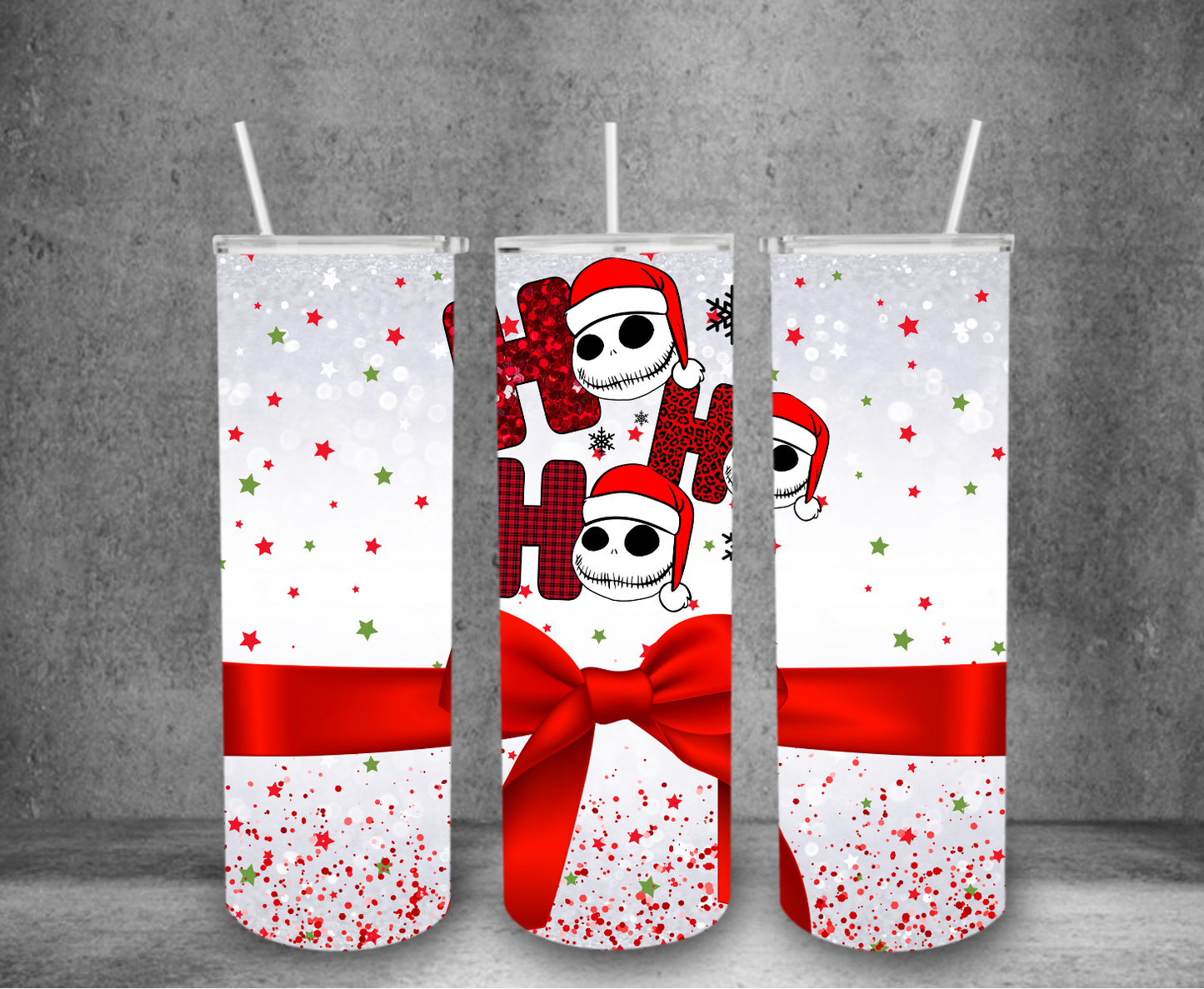 Ho Ho Ho Skellington Tumbler