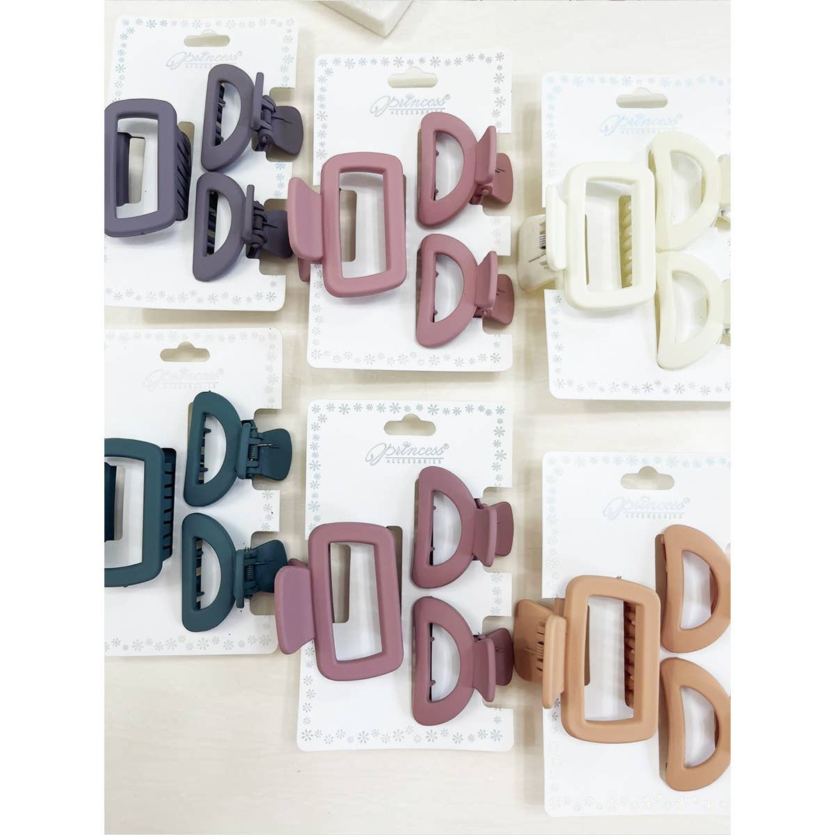Mini Cut Out Hair Claw Set