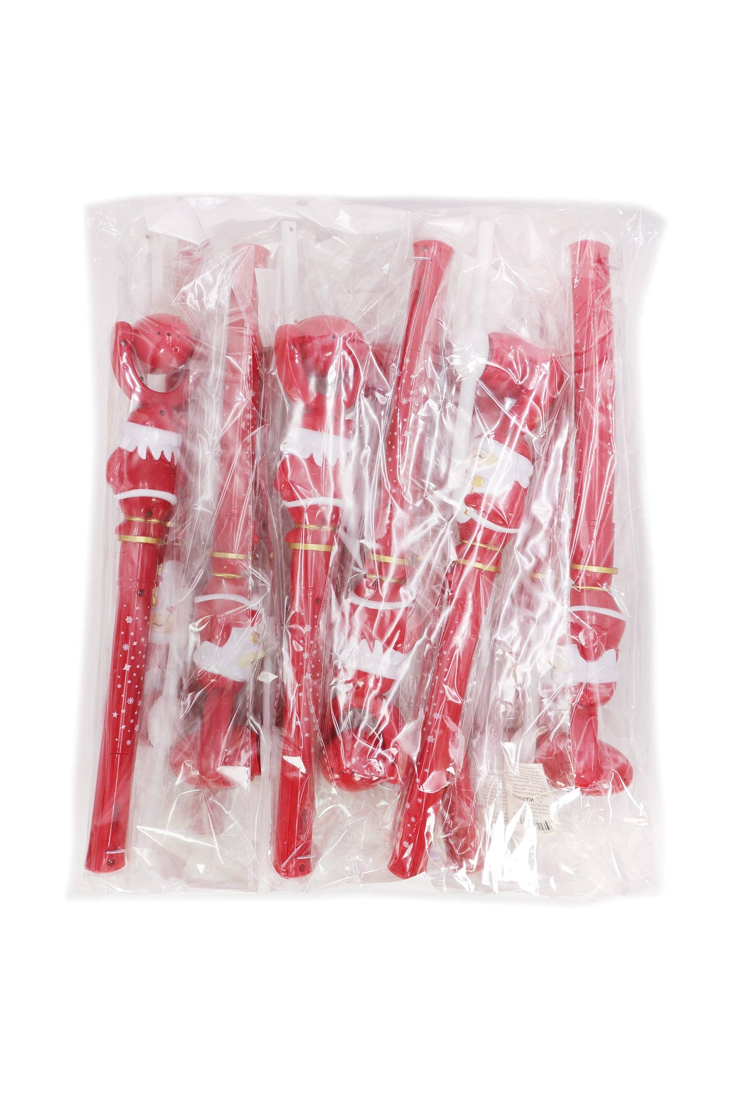 Smiling Santa Christmas Music Led Glow Wand