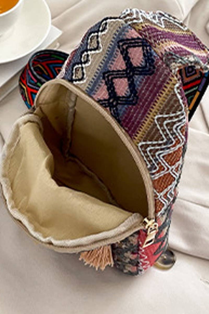 Boho Ethic Crossbody Sling Bag