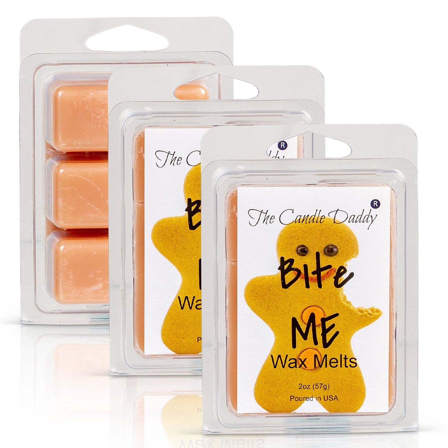 Bite Me - Funny Christmas Gingerbread Cookie Scented