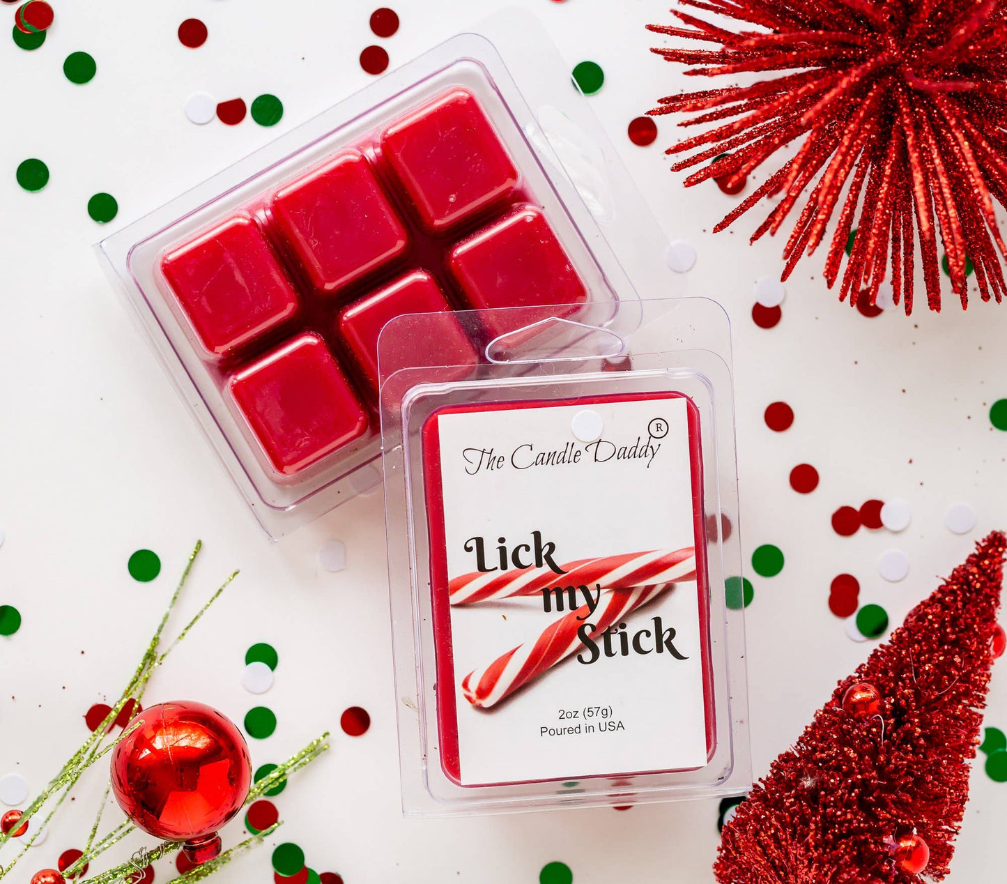 Lick My Stick - Funny - Peppermint Christmas