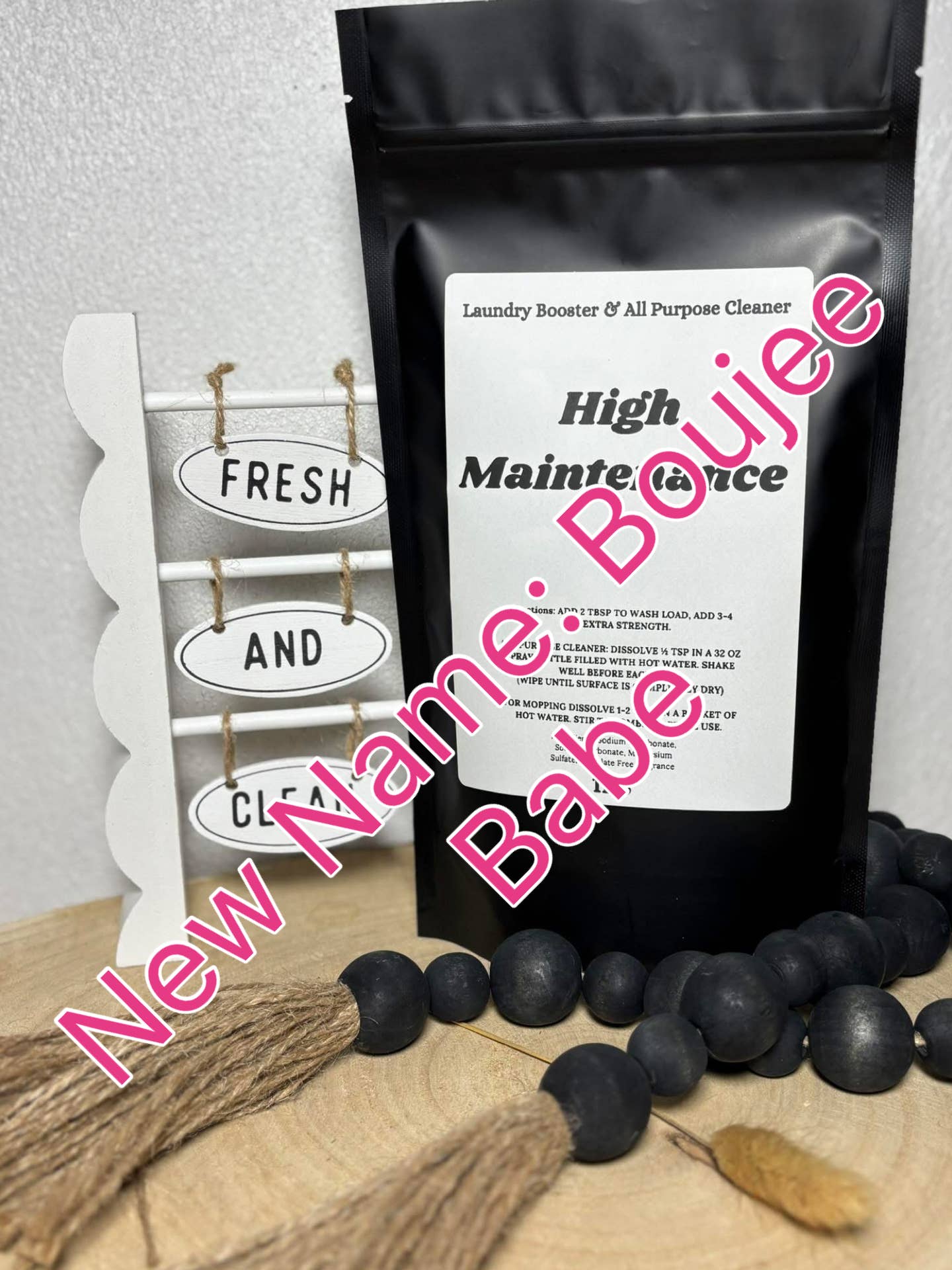 Boujee Babe Laundry Powder & All Purpose Cleaner