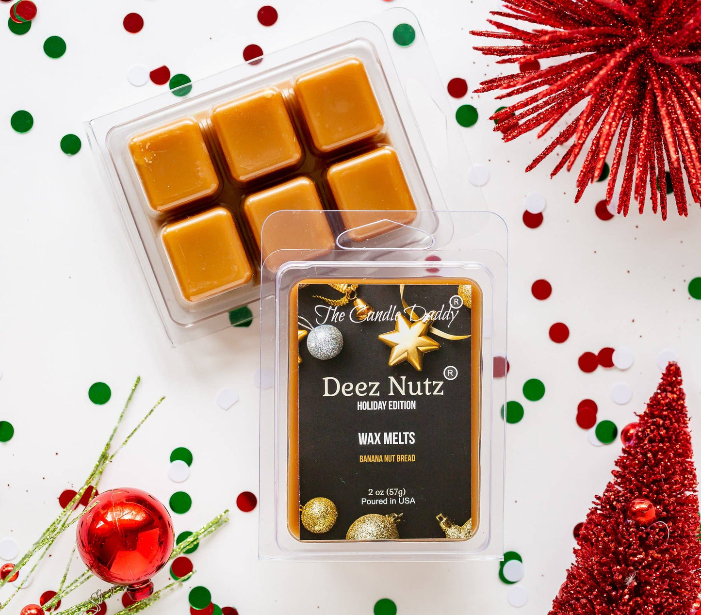 Deez Nutz -Holiday Christmas Edition - Funny Banana Nut