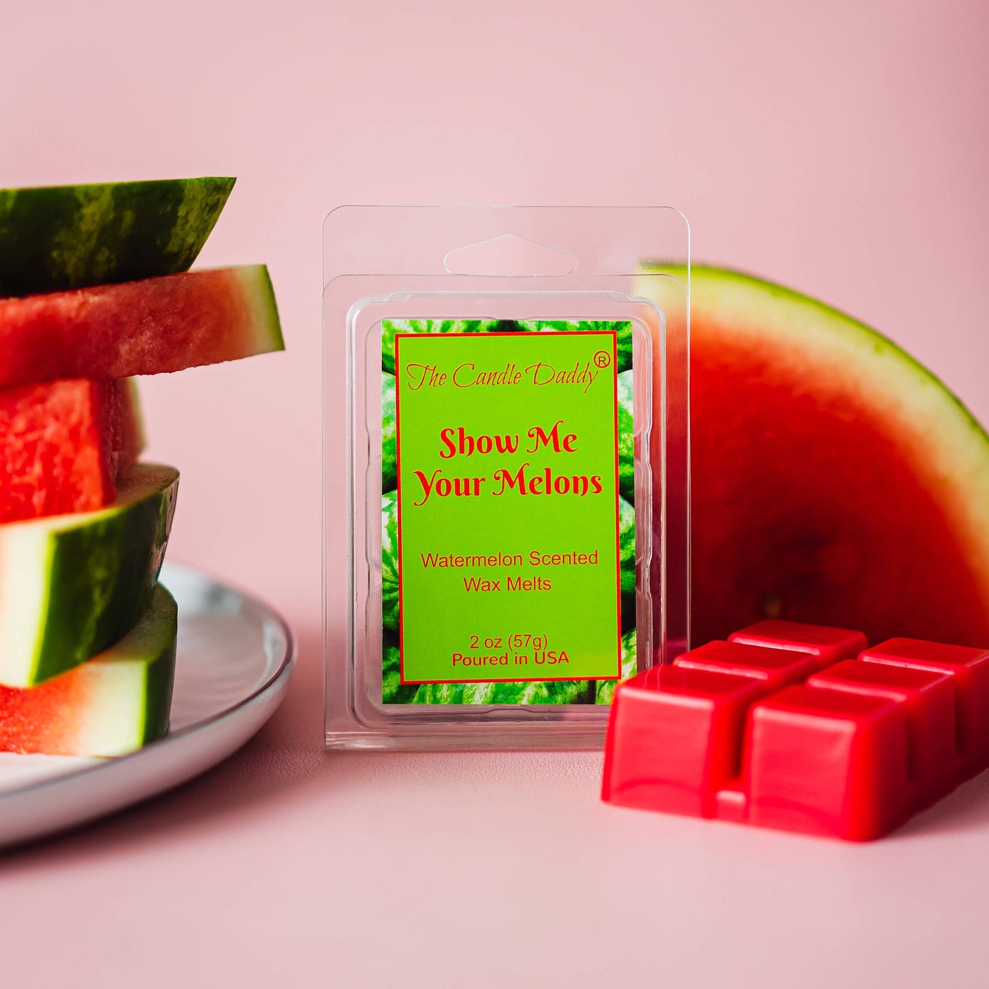 SHOW ME YOUR MELONS - RIPE JUICY WATERMELON SCENTED MELT