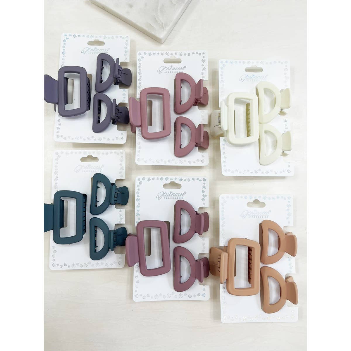 Mini Cut Out Hair Claw Set