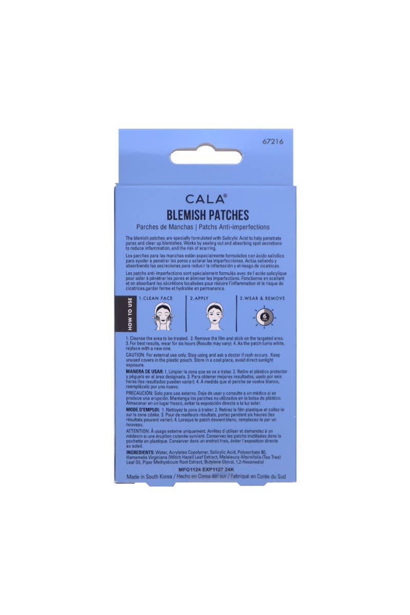 CALA 67216 Purifying 30 Blemish Patches - 6pc