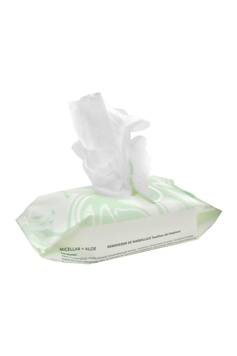 Celavi MT028 Micellar Aloe Make-up Cleansing Towelettes -6