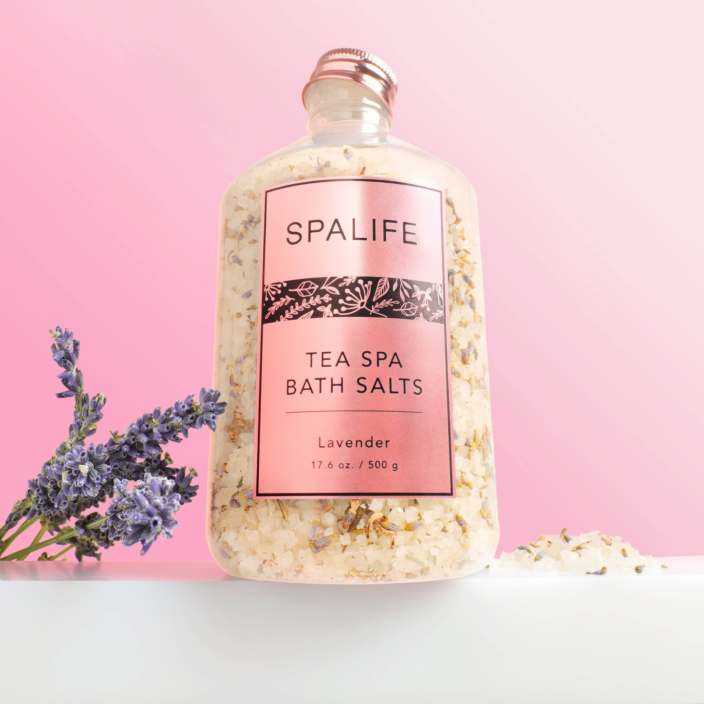 Petal-Infused Effervescent Mineral Bath Salts (Duo Pack)