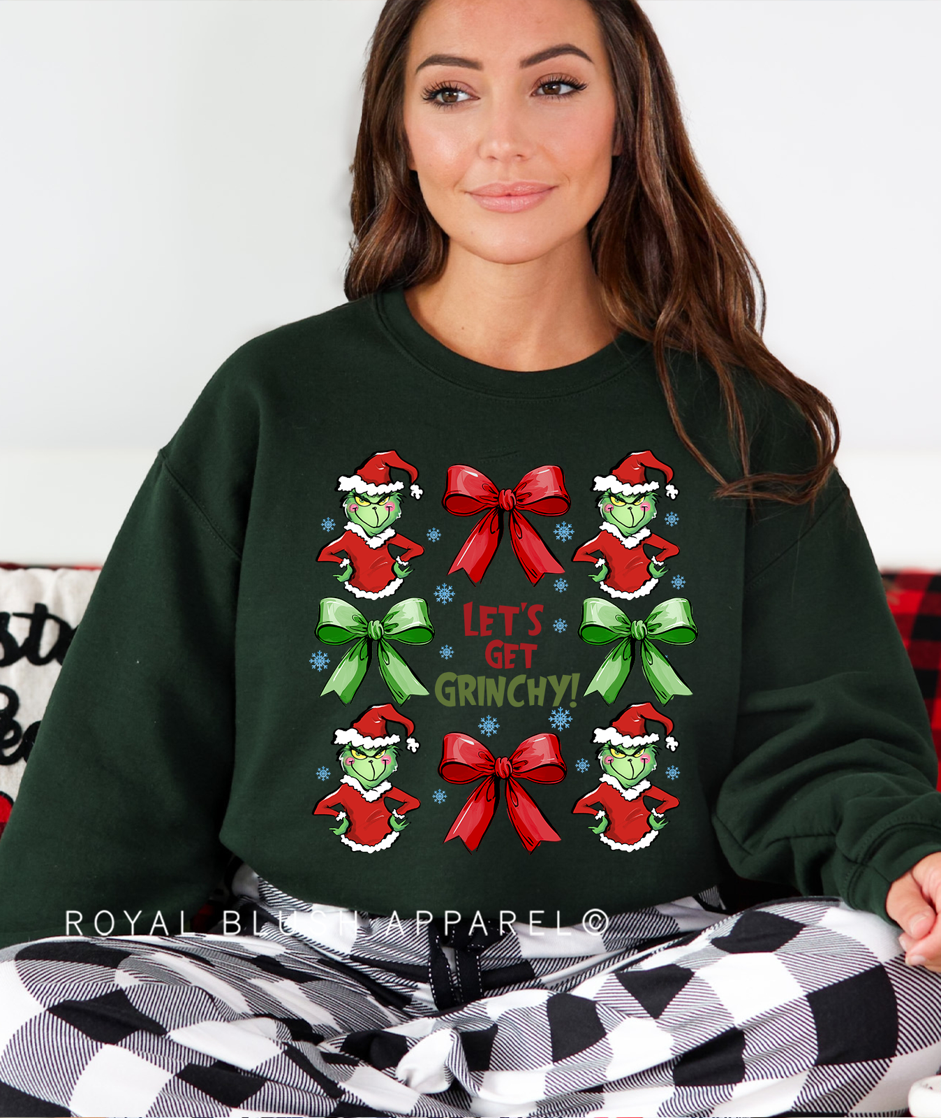 Let's Get Grinchy Full Colour Transfer