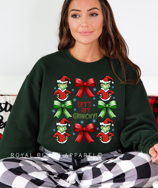 Let's Get Grinchy Full Colour Transfer