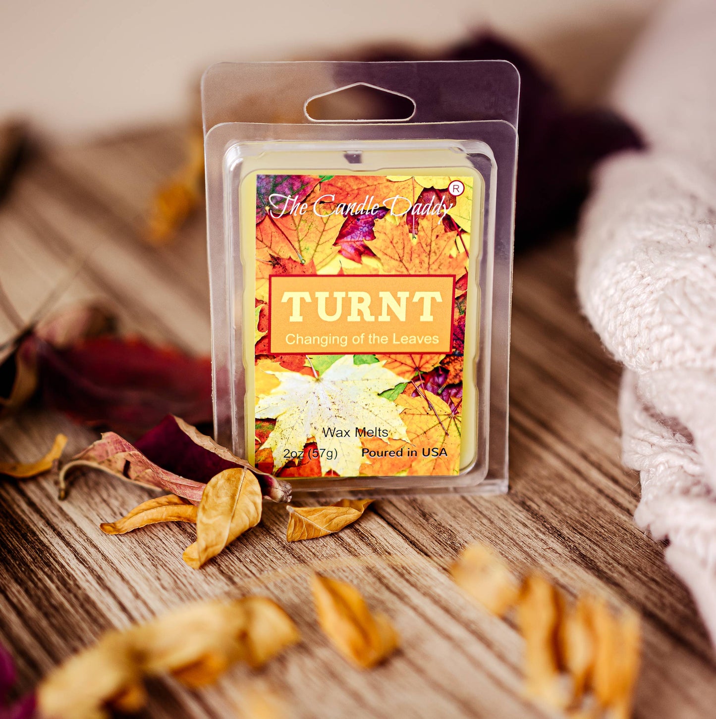 TURNT - AUTUMN CHANGING OF THE LEAVES SCENTED WAX MELT