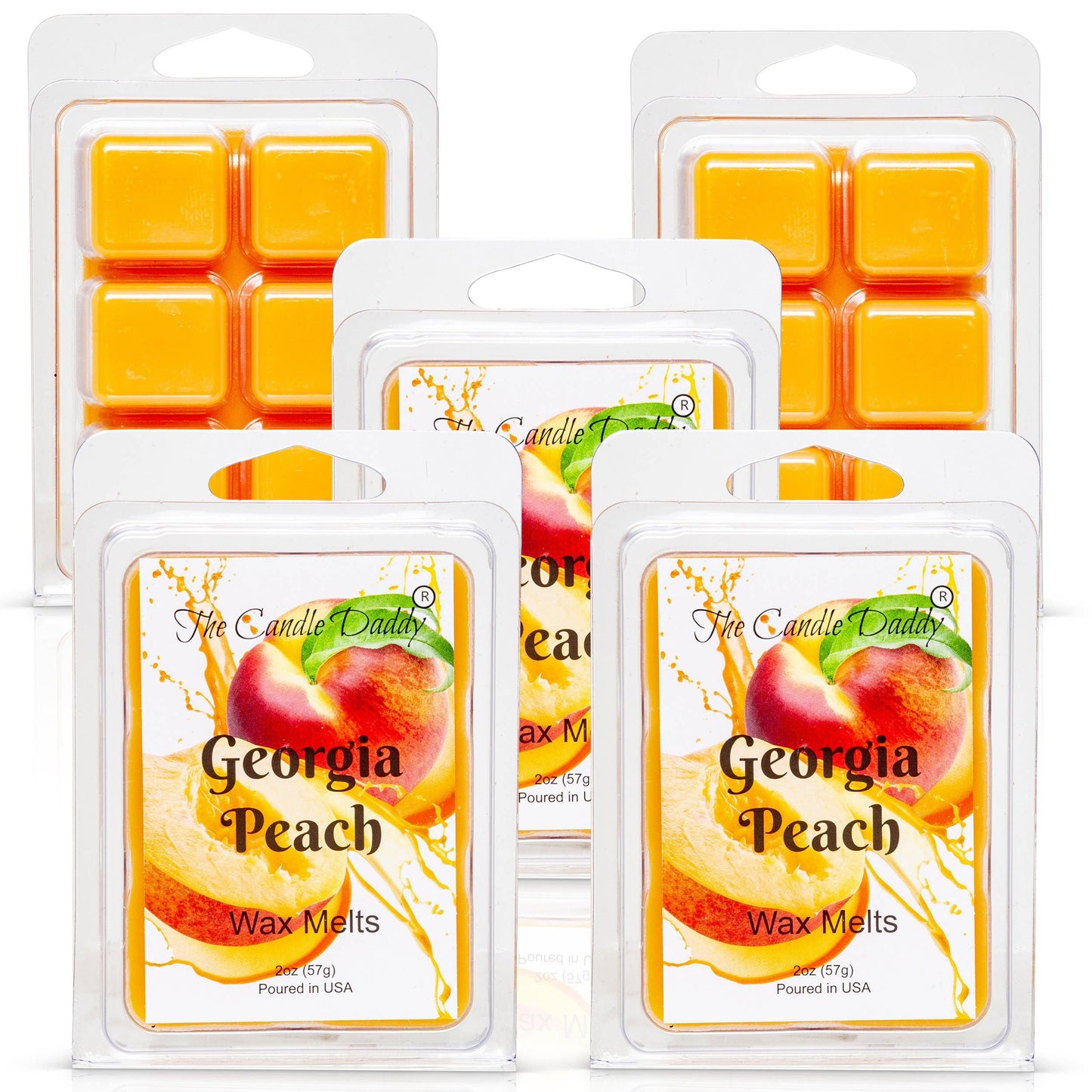 Georgia Peach - Southern Peach Fruit Scented Melt- Maximum