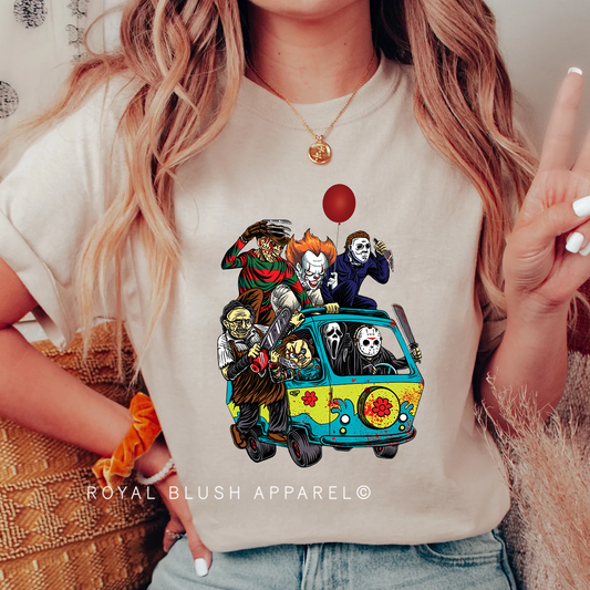 Car Horror Full Color Transfer