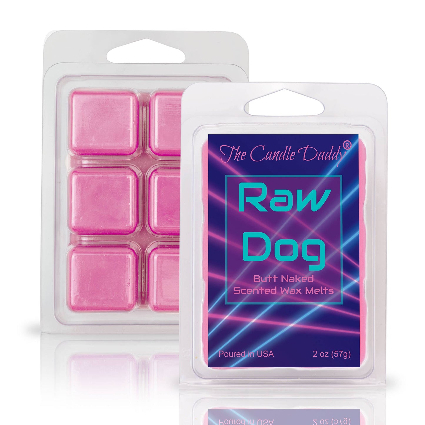 RAW DOG - BUTT NAKED SCENTED WAX MELT - 1 PACK - 2 OUNCES
