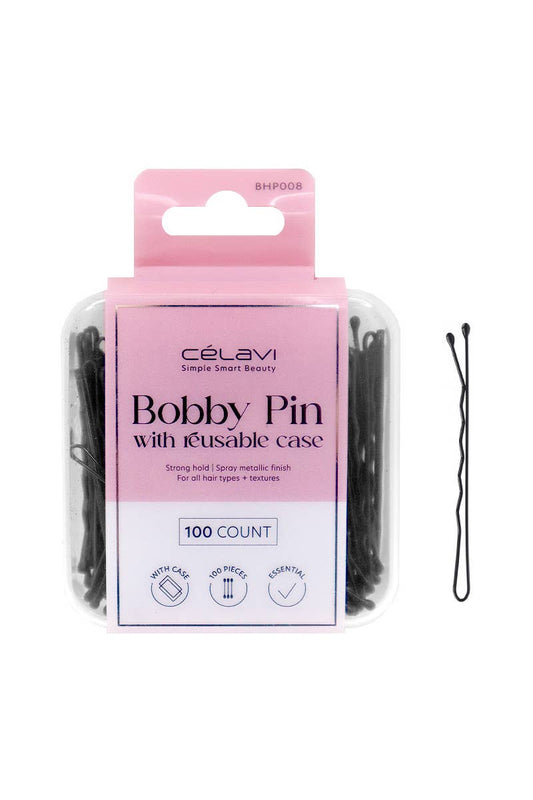 Celavi BHP008 Bobby Pin with Reusable Case- 12