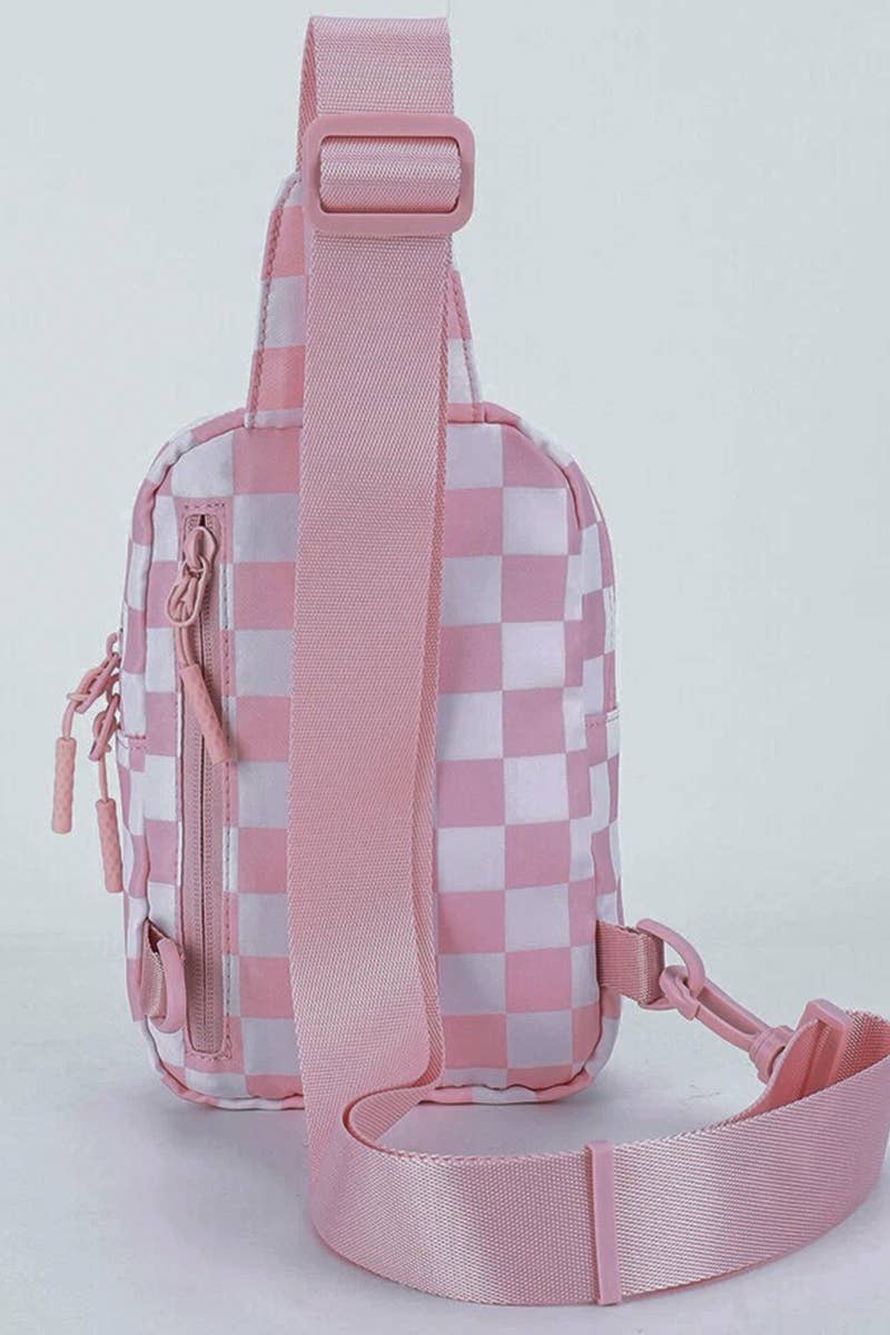 Mosaic Checkered Sling Bag