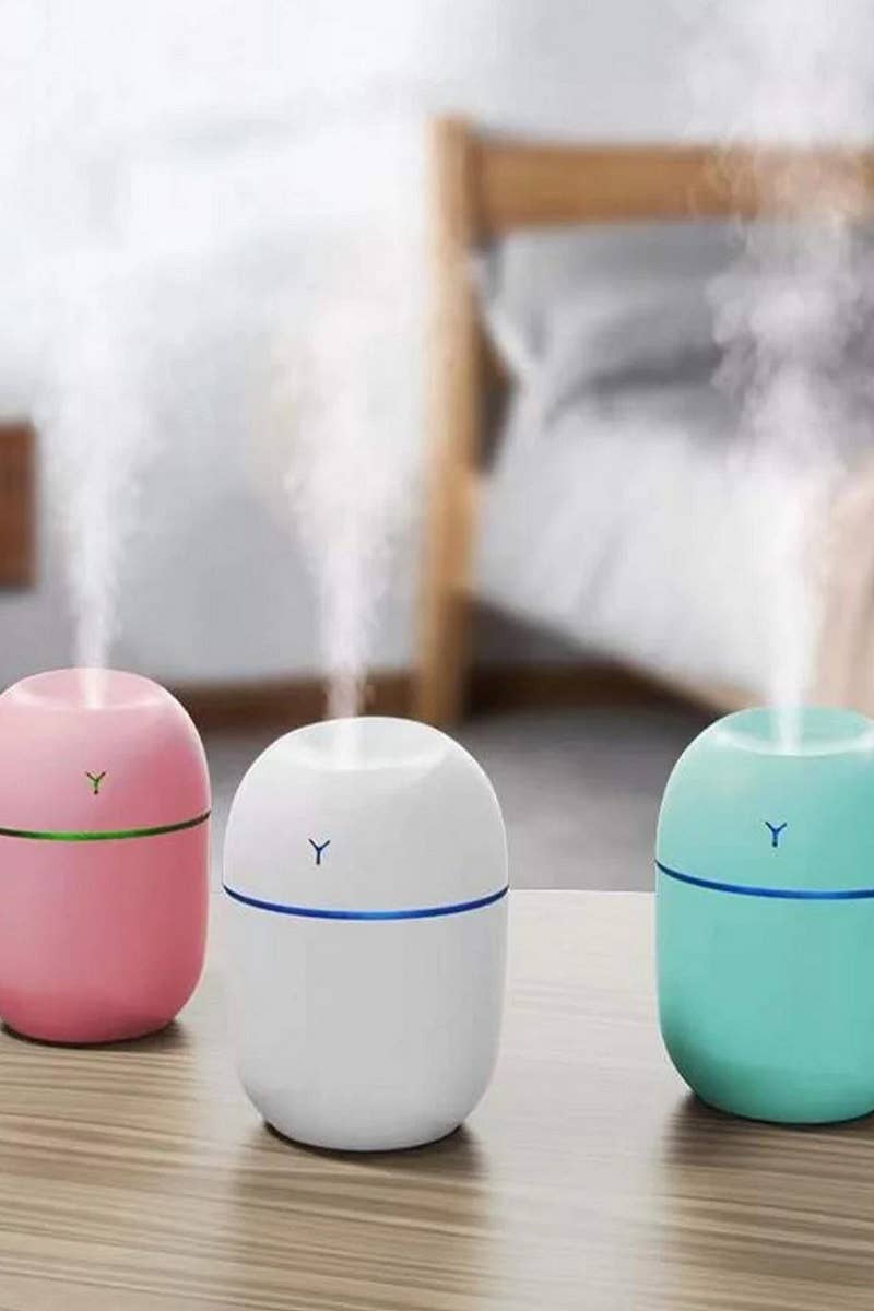 Mini 220ml Portable Usb Led Diffusers Humidifier