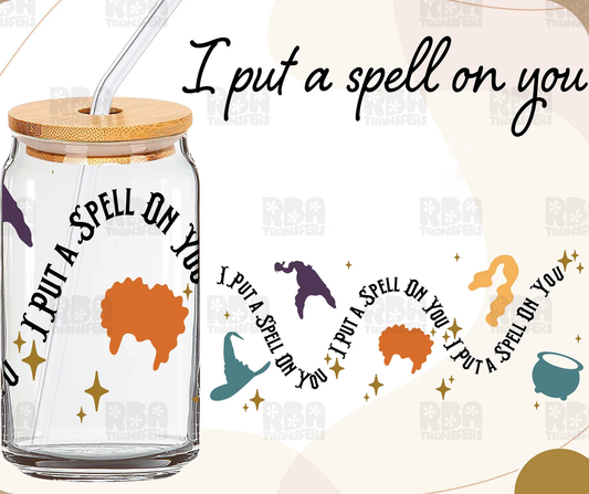 I Put A Spell On You Wrap UV DTF Sticker