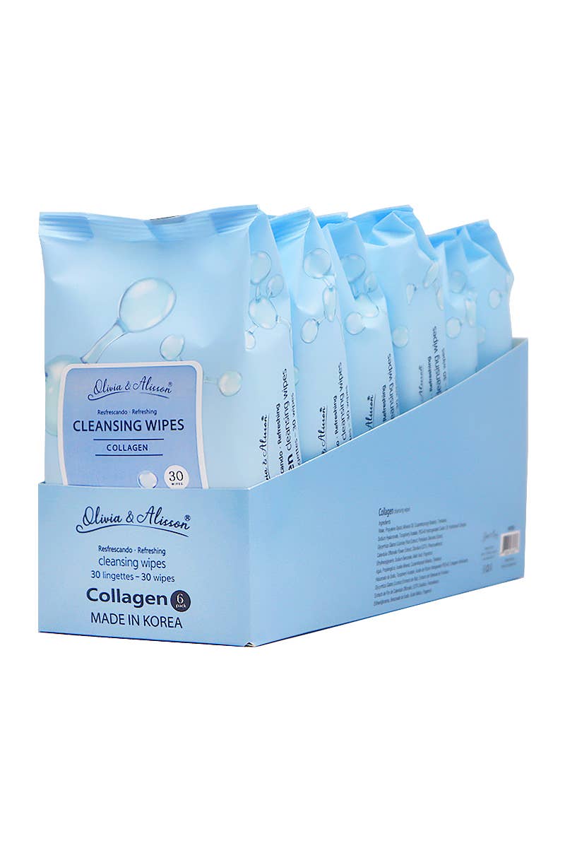 SHE MIT009 Collagen Cleansing Wipes