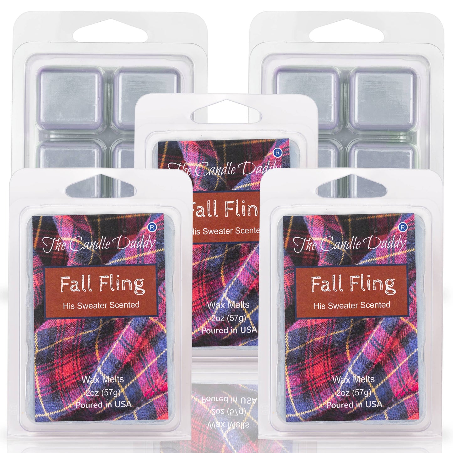 FALL FLING - "HIS" SWEATER SCENTED WAX MELT - 1 PACK - 2 OZ