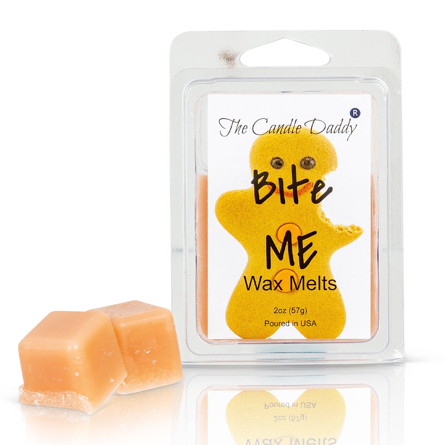 Bite Me - Funny Christmas Gingerbread Cookie Scented