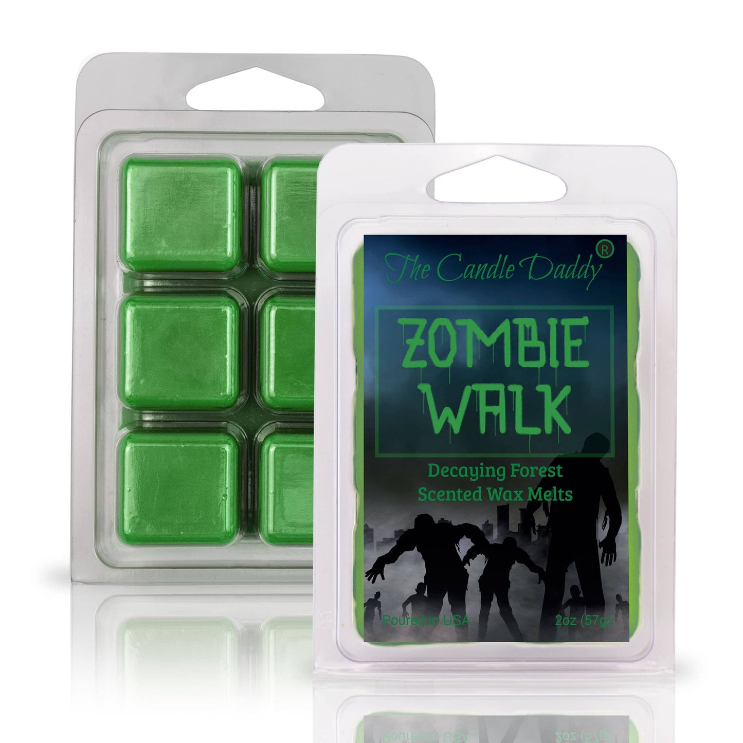 FUNNY FALL HALLOWEEN - ZOMBIE WALK - FOREST WAX MELT