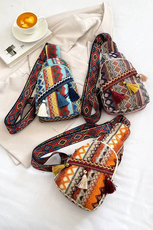 Boho Ethic Crossbody Sling Bag