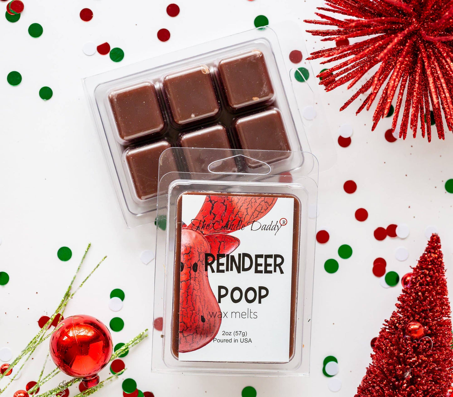 Reindeer Poop - Funny Christmas - Fudge Scented