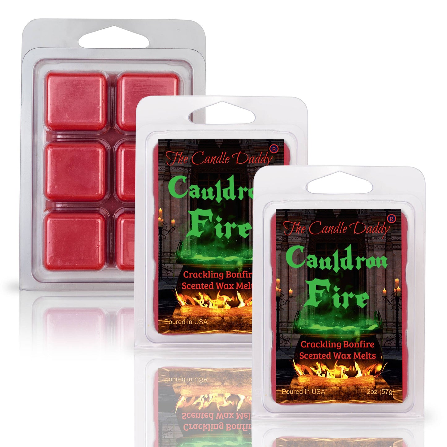 CAULDRON FIRE - WITCHY CRACKLING BONFIRE SCENTED WAX MELT