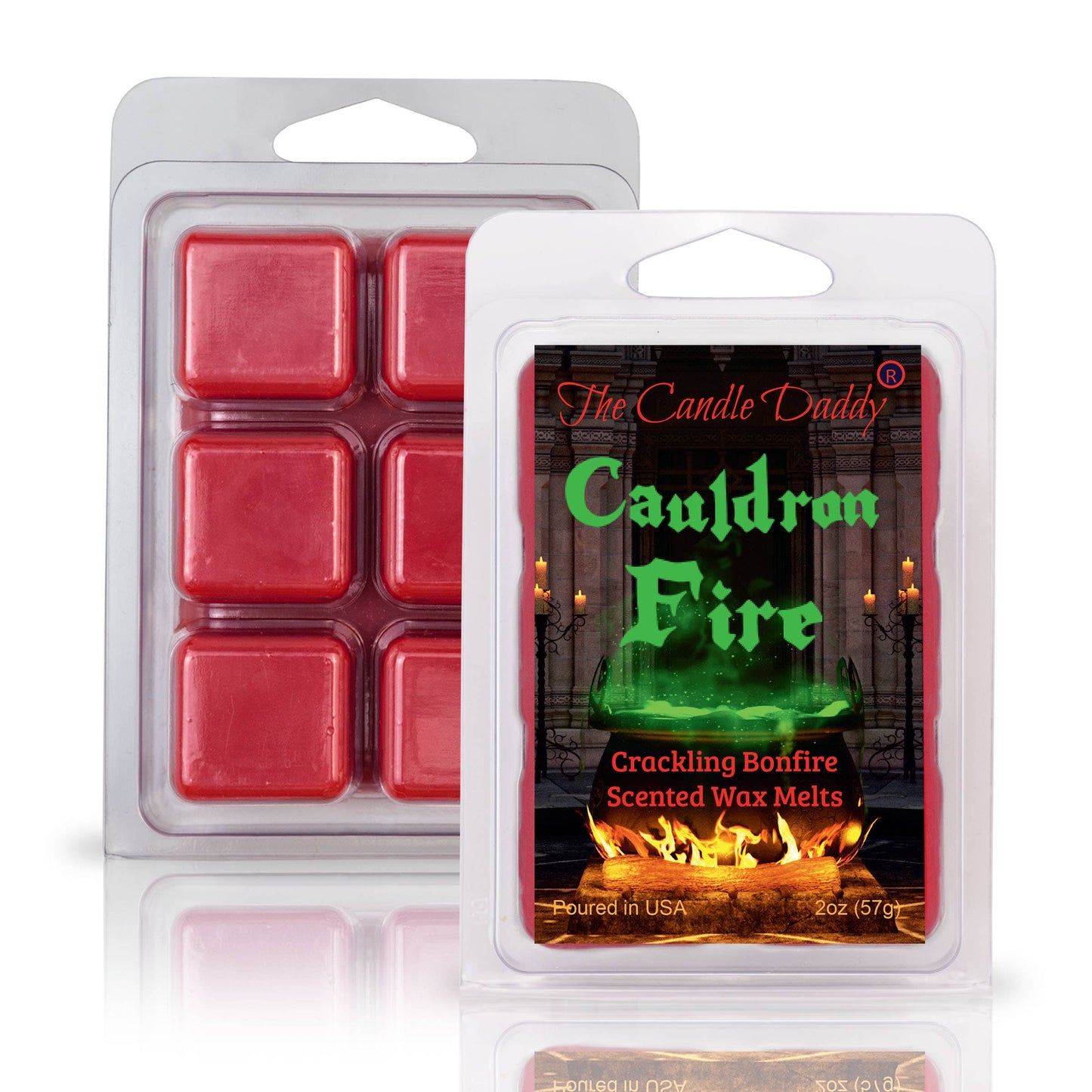 CAULDRON FIRE - WITCHY CRACKLING BONFIRE SCENTED WAX MELT