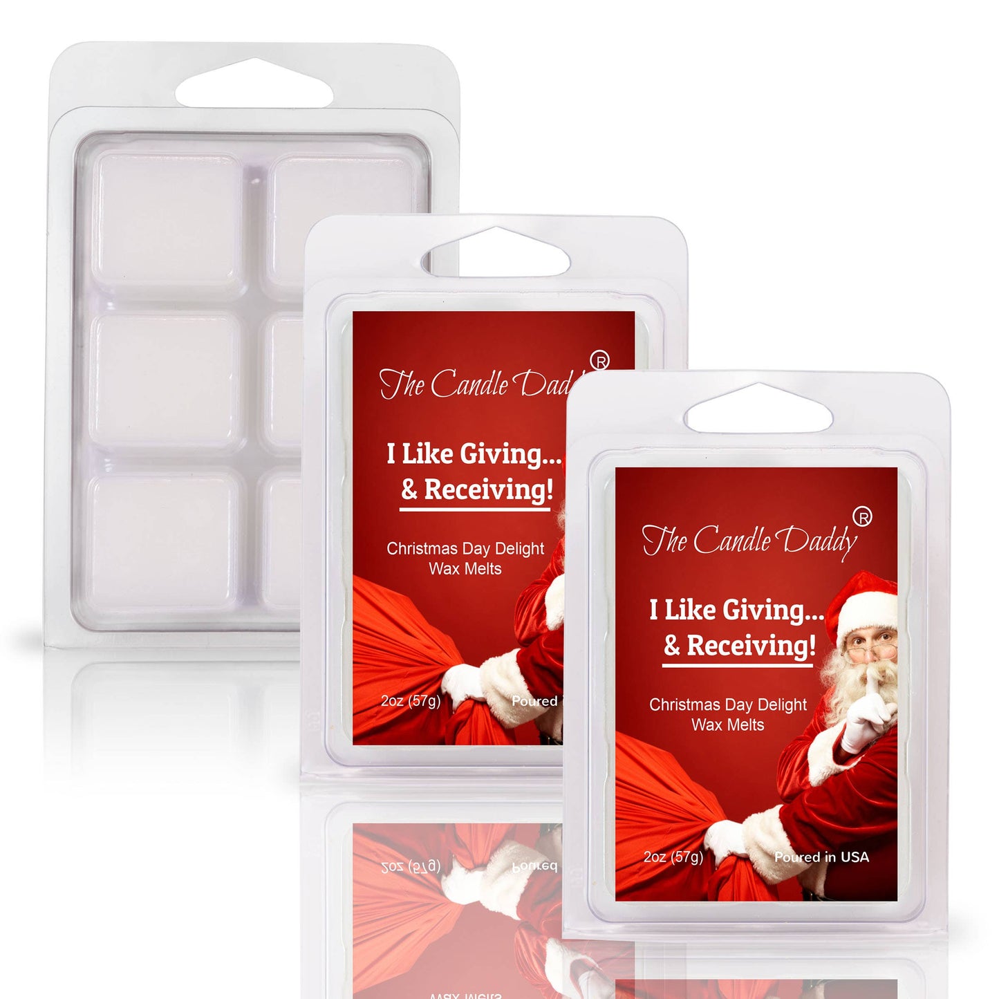 I LIKE GIVING & RECEIVING - CHRISTMAS DAY DELIGHT WAX MELTS