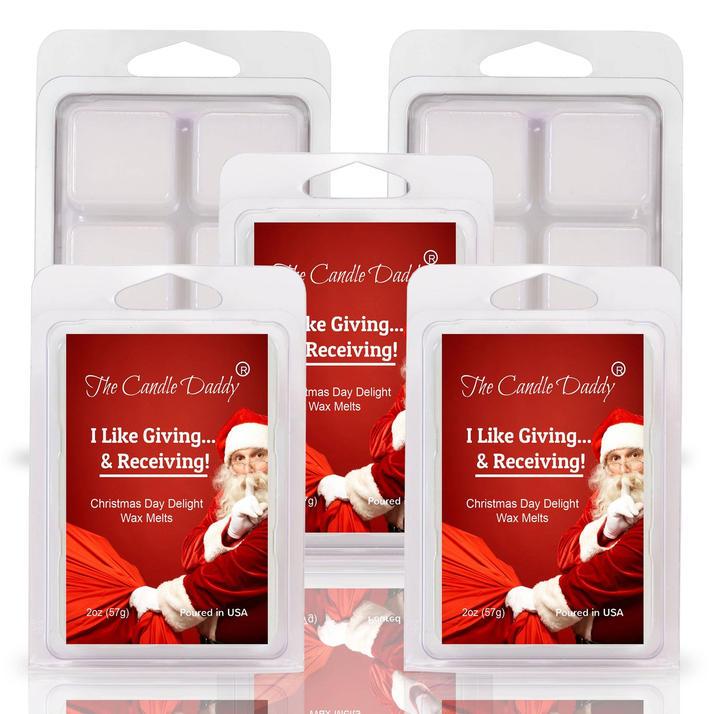 I LIKE GIVING & RECEIVING - CHRISTMAS DAY DELIGHT WAX MELTS
