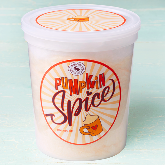 Pumpkin Spice Cotton Candy