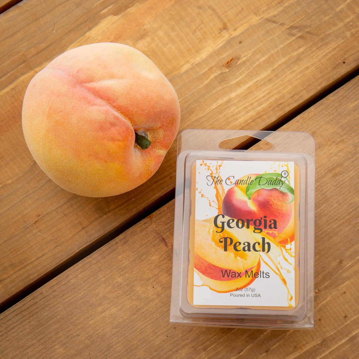 Georgia Peach - Southern Peach Fruit Scented Melt- Maximum