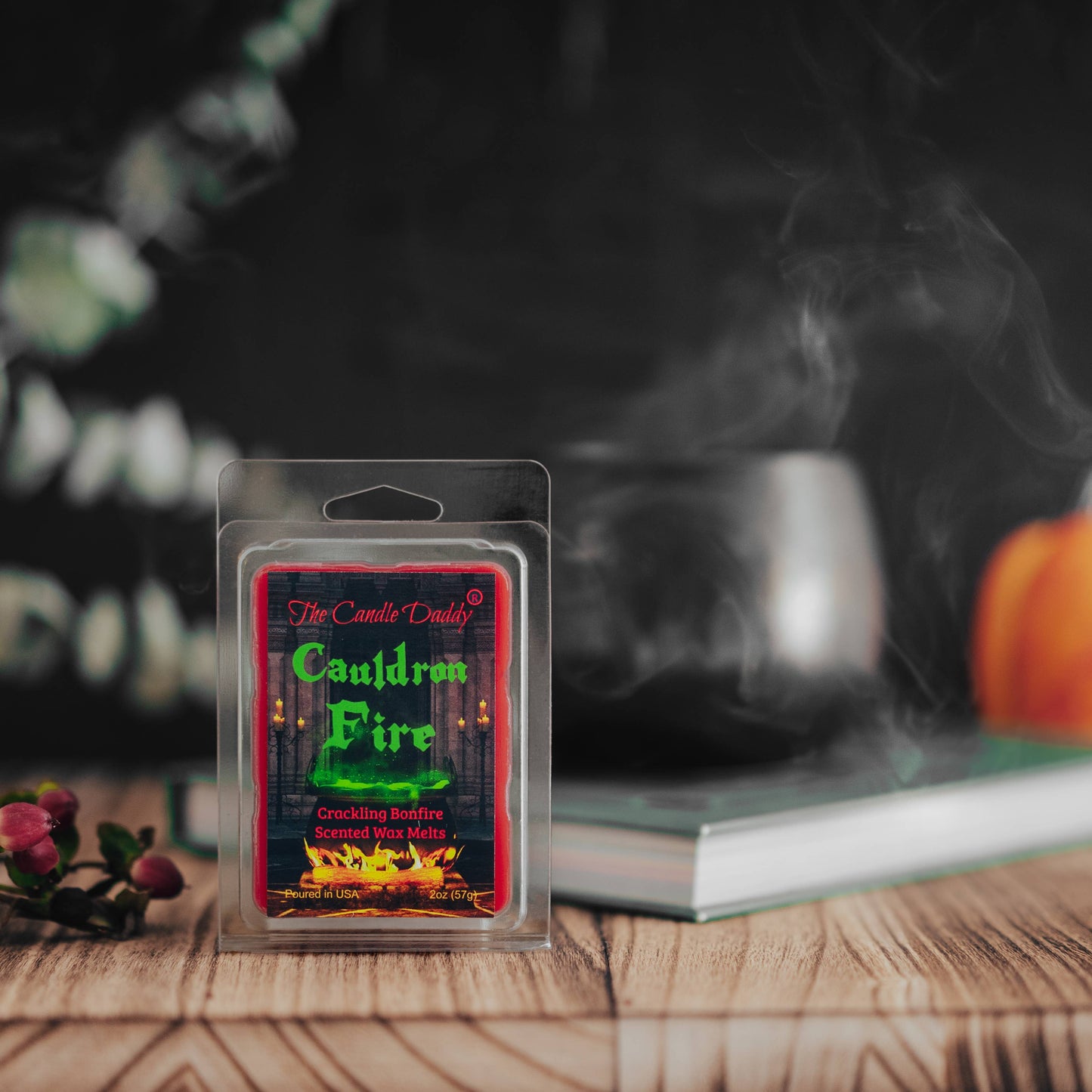 CAULDRON FIRE - WITCHY CRACKLING BONFIRE SCENTED WAX MELT