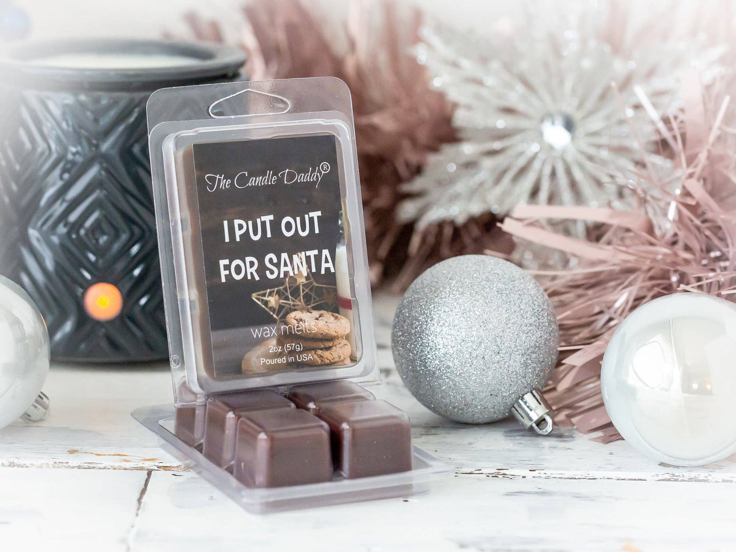 I Put Out For Santa - Funny Chocolate Chip Cooke Scented