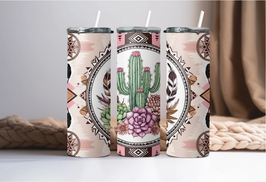 Western Cactus Tumbler