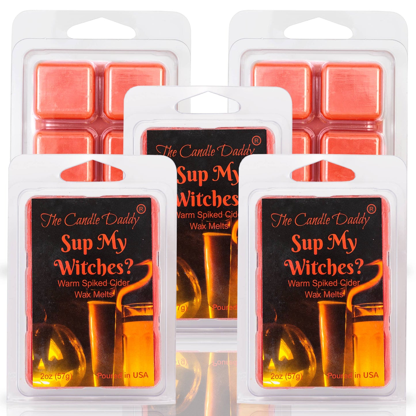 FUNNY FALL HALLOWEEN - SUP MY WITCHES? - CIDER WAX MELT