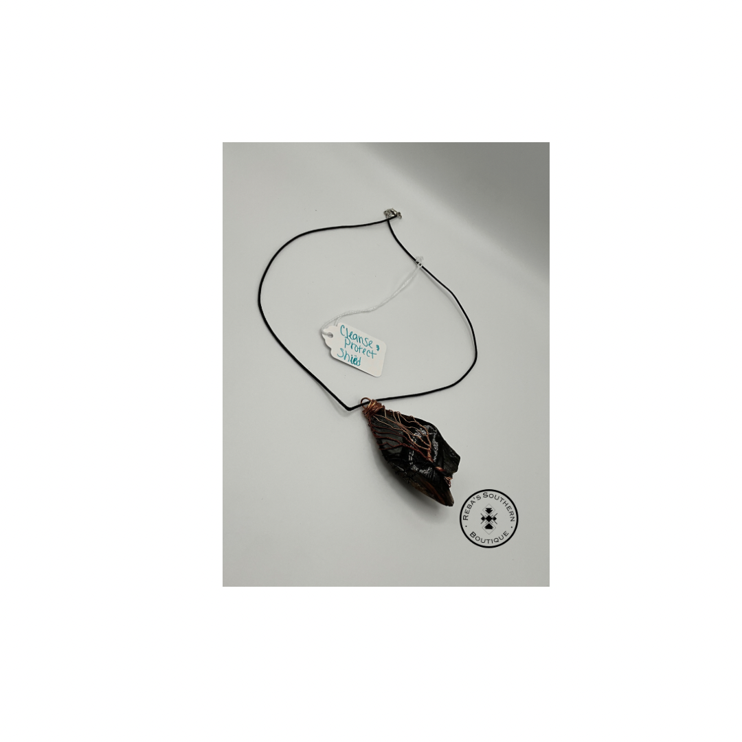 Obsidian necklace