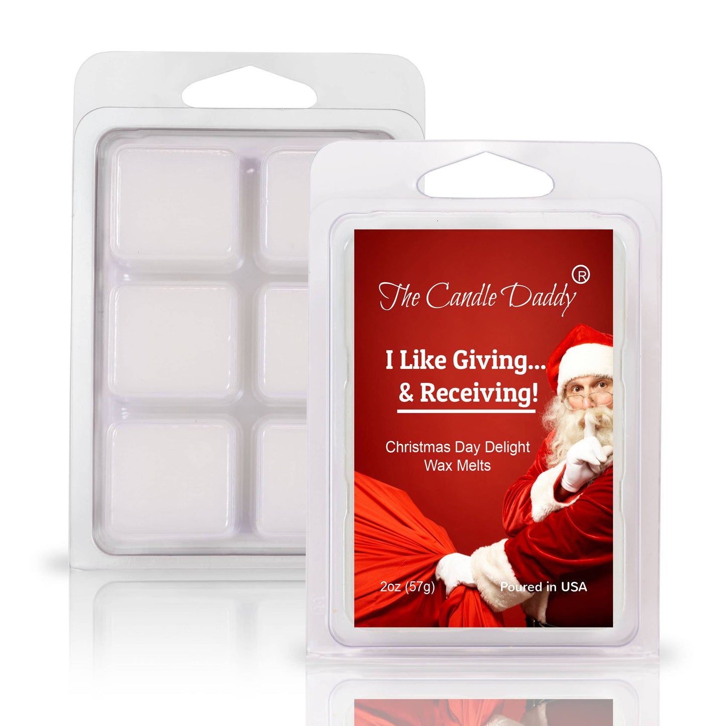 I LIKE GIVING & RECEIVING - CHRISTMAS DAY DELIGHT WAX MELTS