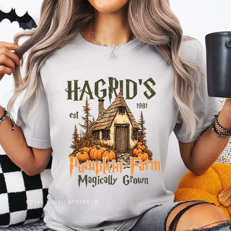 Hagrid's Pumpkin Farm Full Color Transfer