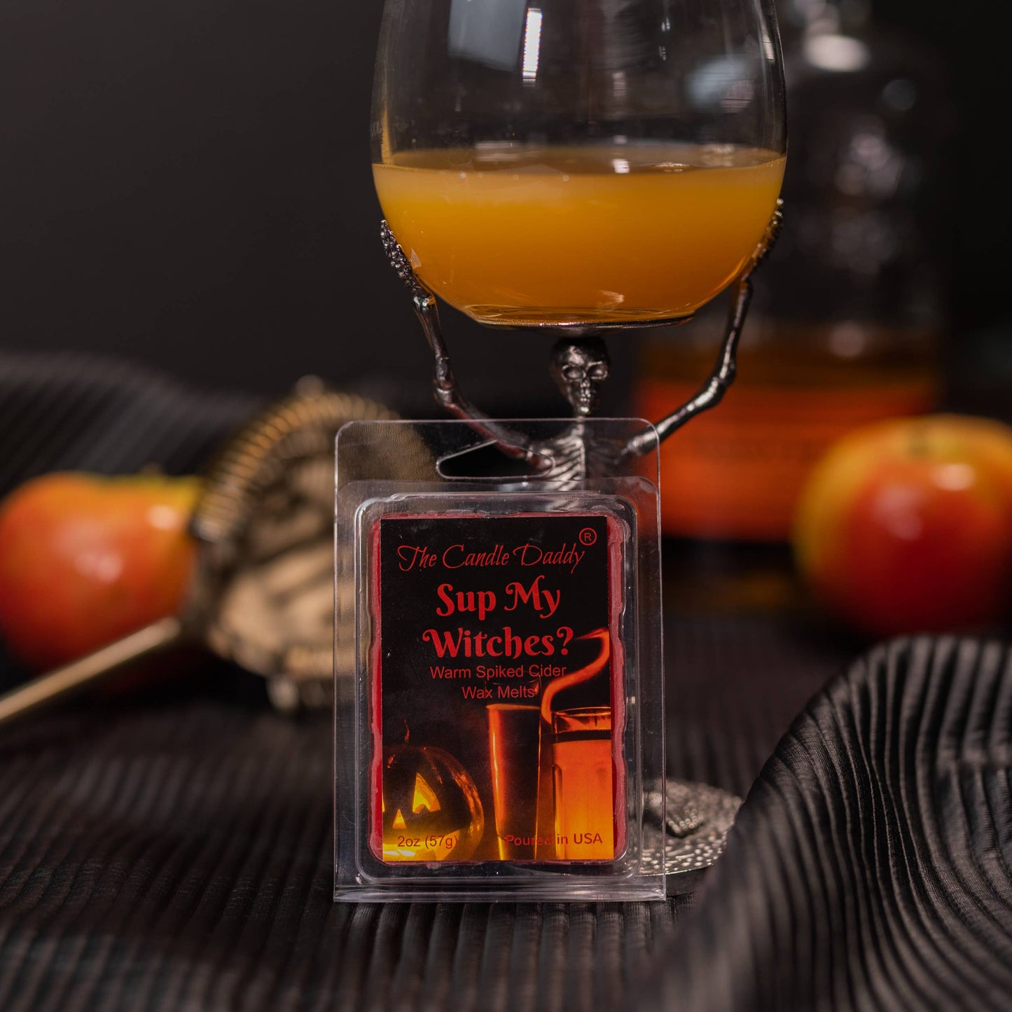 FUNNY FALL HALLOWEEN - SUP MY WITCHES? - CIDER WAX MELT