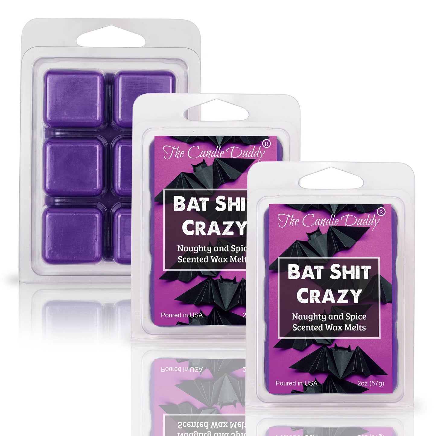 BAT SHIT CRAZY - NAUGHTY AND SPICE SCENTED WAX MELT
