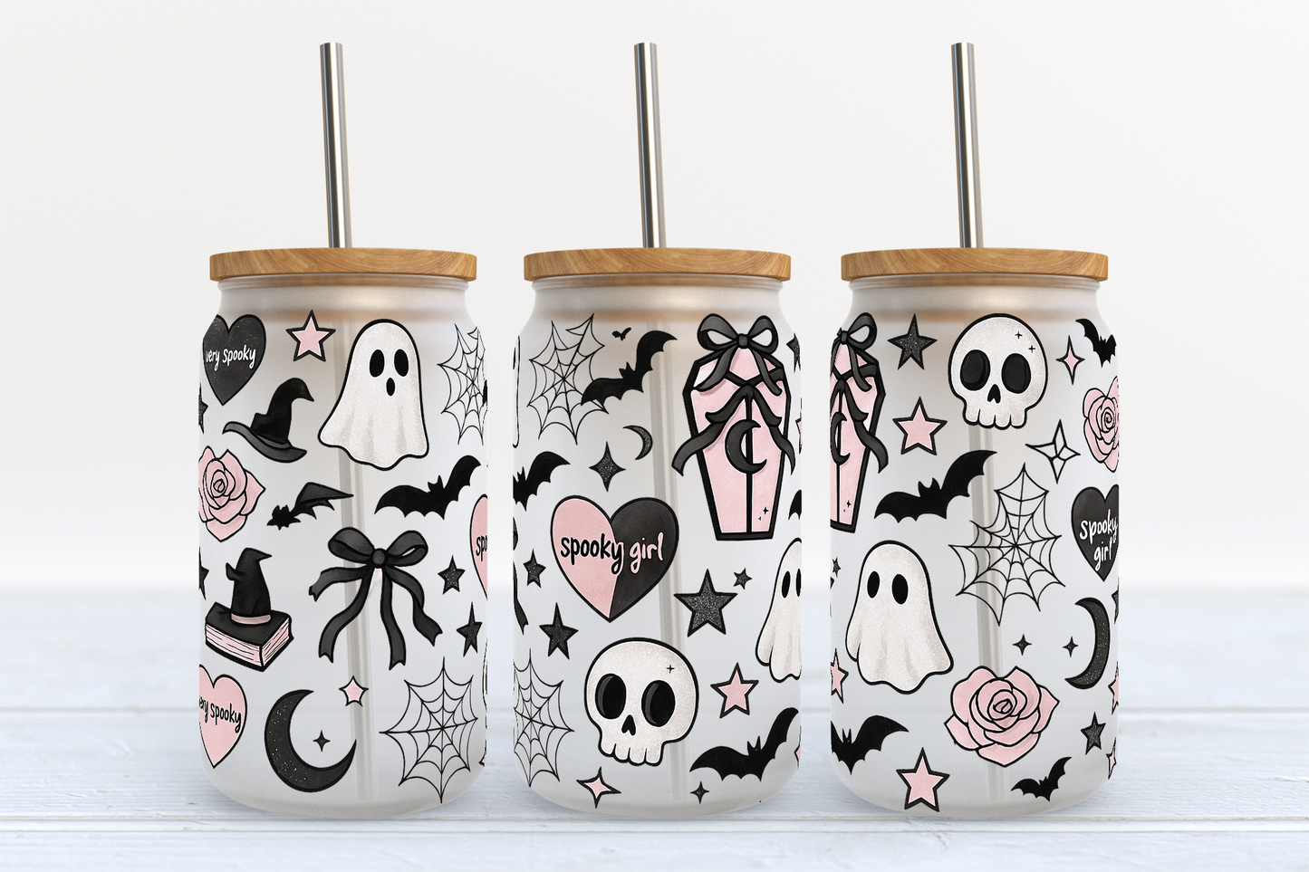 Spooky Girl Wrap UV DTF Sticker