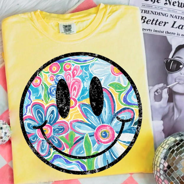 Spring Smiley Tee