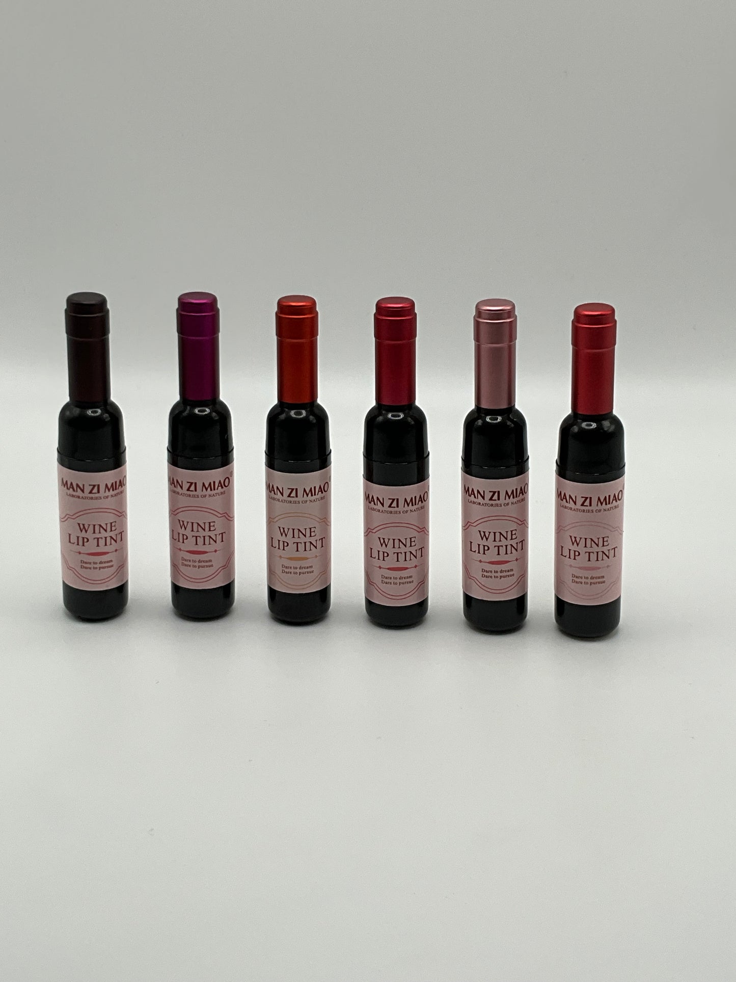 Wine colored lip tint